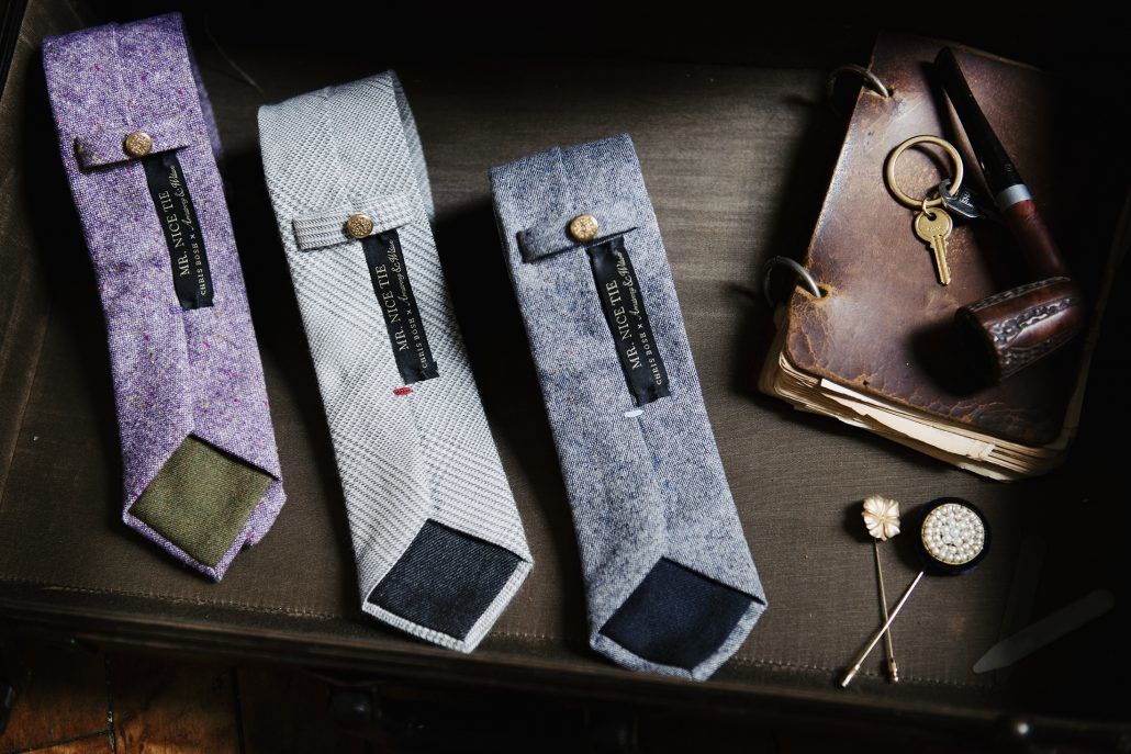 Mr. Nice Tie Collection - Collaboration Between Armstrong & Wilson and Chris Bosh - Image Courtesy of Armstrong & Wilson