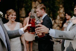 Stephanie & Mike Wedding - Groomsmen Toast - Blue Hill at Stone Barns - Photography by Golden Hour Studio