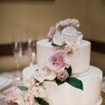 Cari and AnShih Wedding - Ranunculus Quicksand Garden Spray Rose Cake Flowers - Lotte New York Palace NYC - by Kelly Kollar Photography