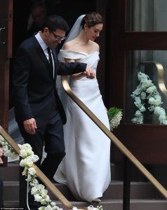 Emmy Rossum Wedding - via dailymail.co.uk