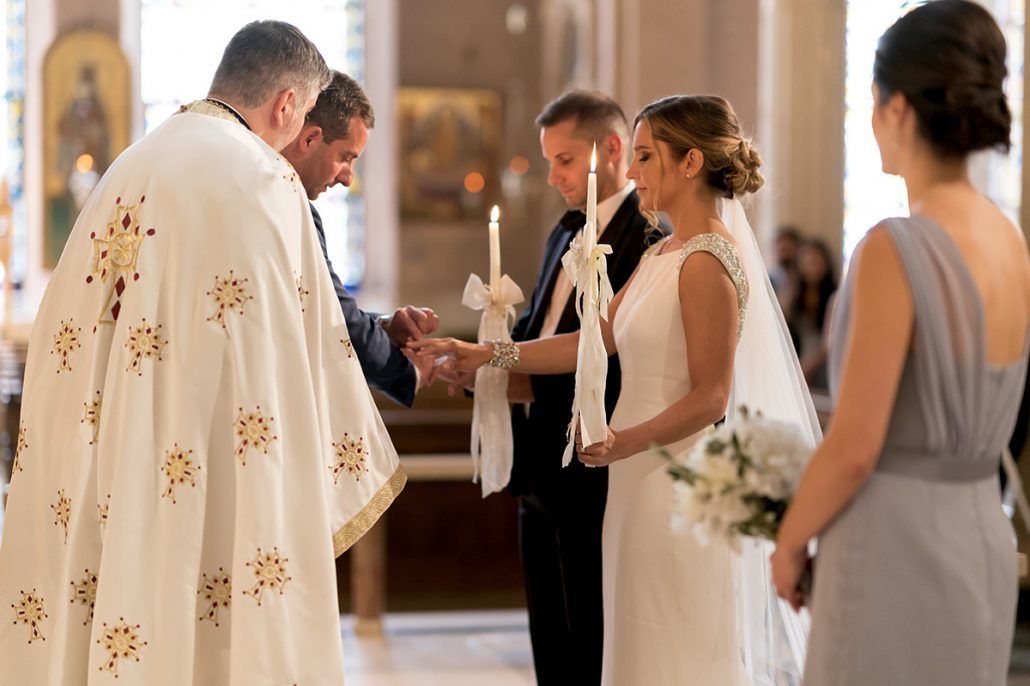 Aerin and Steven Wedding - Bride and Groom Ceremony - Holy Trinity Cathedral - Photography by Susan Shek