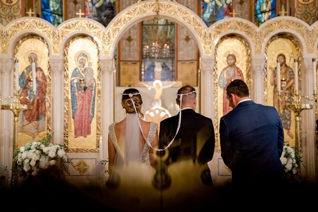Aerin and Steven Wedding - Bride and Groom Ceremony - Holy Trinity Cathedral - Susan Shek Photography