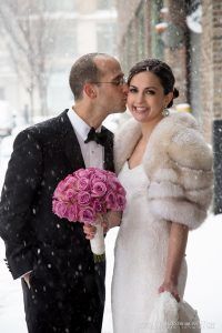 Alexandra & Jason Wedding - Bride & Groom - Bouquet - Tribeca Rooftop - Photography by Natural Expressions