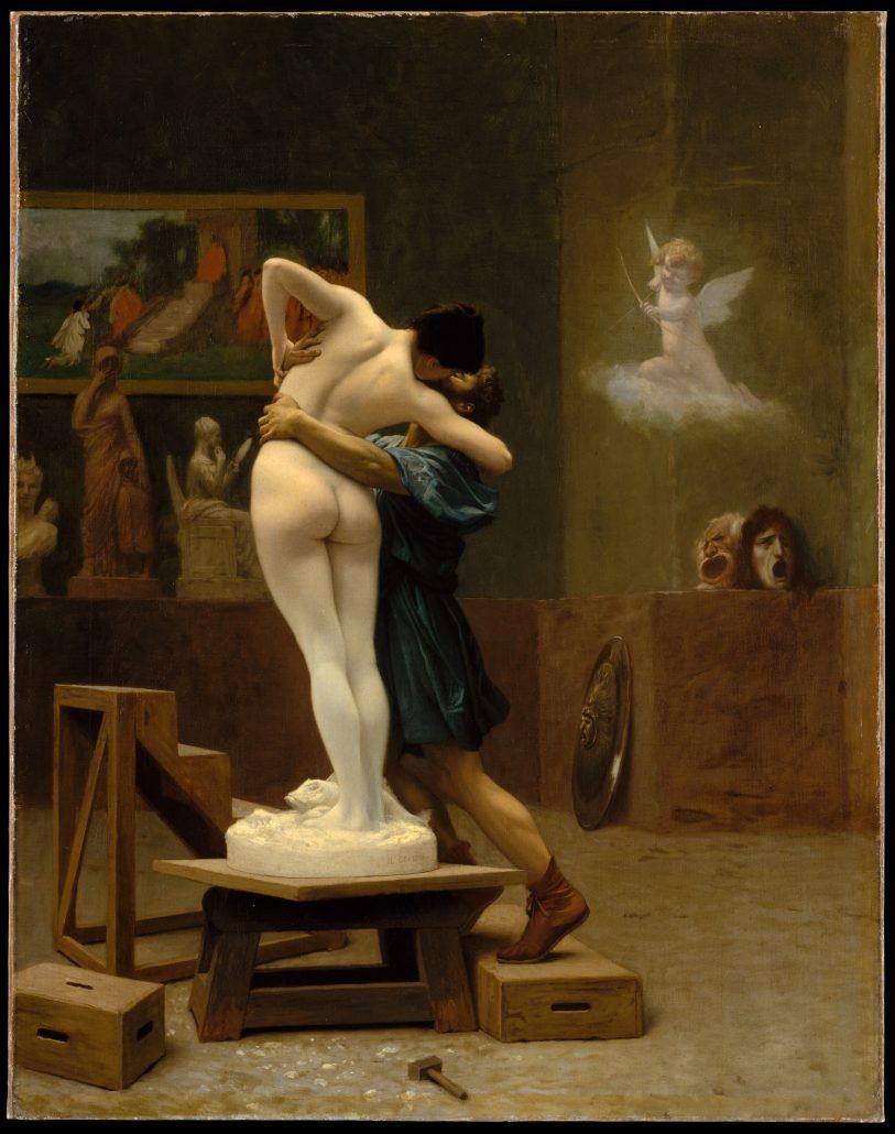 Pygmalion and Galatea - Jean-Léon Gérôme - via metmuseum.org