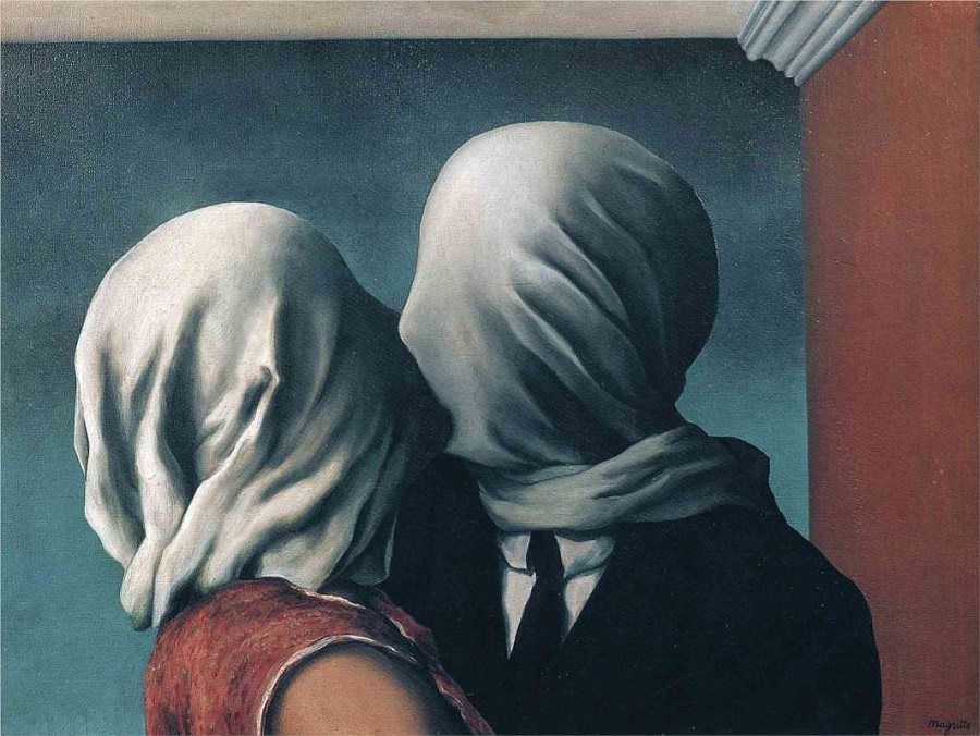 The Lovers - René Magritte - via renemagritte.org