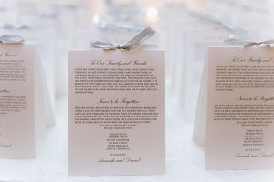 Amanda & Daniel Wedding - Gift Bags with Note from Bride and Groom - Stonebridge Country Club Long Island - by Off Beet Productions - 566
