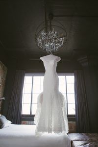 Christina & Derek Wedding - Bridal Gown by Romona Keveza - The Foundry LIC - Kevin Markland Photography