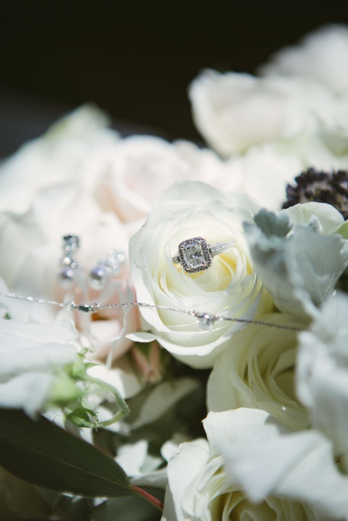 Christina & Derek Wedding - Wedding Ring Detail - The Foundry LIC - Kevin Markland Photography
