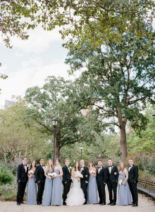 Jessica & Brian Wedding - Bridal Party - Battery Gardens NYC - by Rebecca Yale - 042