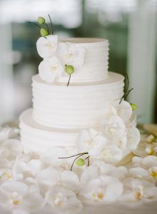 Jessica & Brian Wedding - Wedding Cake - Battery Gardens NYC - by Rebecca Yale - 074