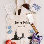 Jessica & Brian Wedding - Welcome Bags - Battery Gardens NYC - by Rebecca Yale - 001