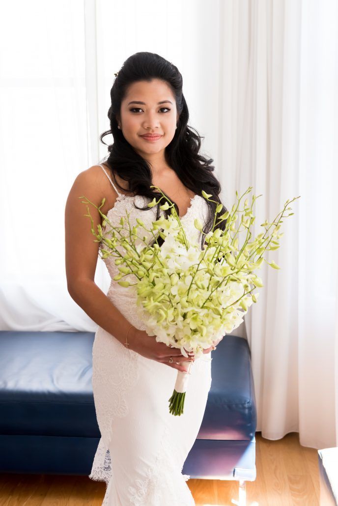Nina & Vincent Wedding - Bridal Bouquet - Bryant Park Grill - Andrea Fischman Photography