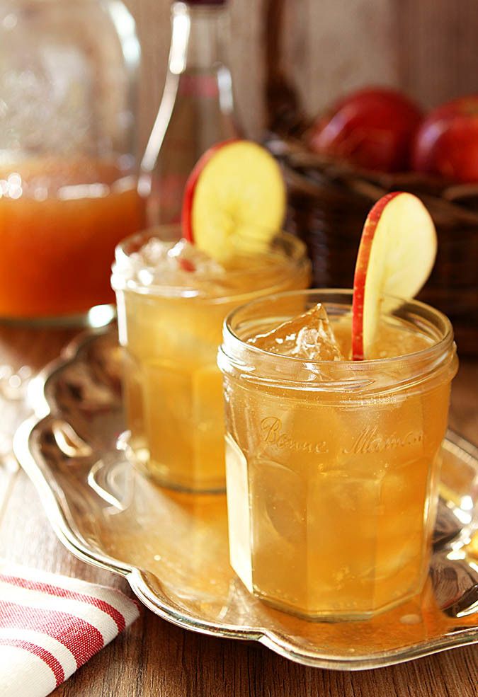 Bourbon Apple Cider - via creative-culinary.com
