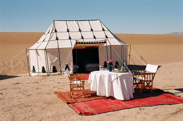 Morocco Luxury Tent Experience - via farandaway.us