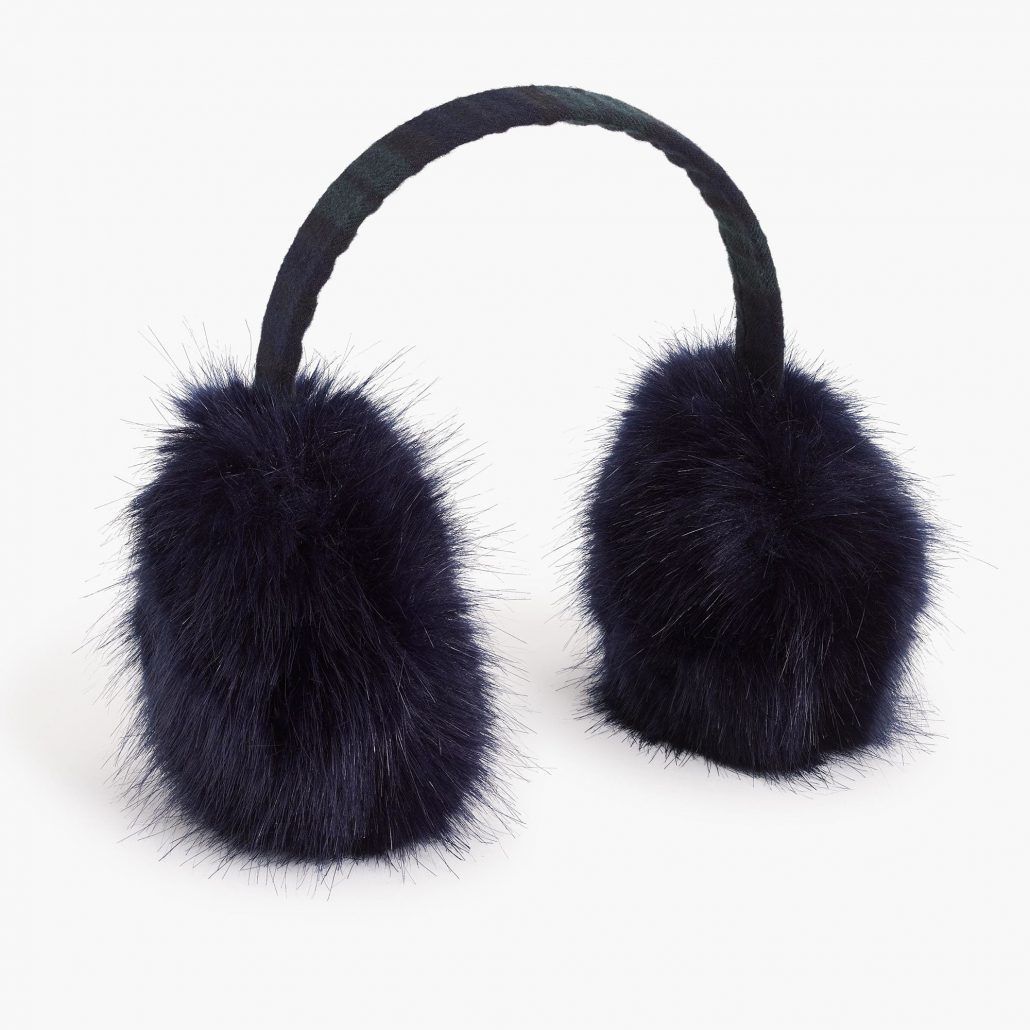 Faux Fur Earmuffs - via jcrew.com