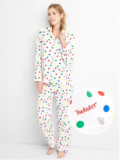 Twister Flannel Pajamas - via gap.com