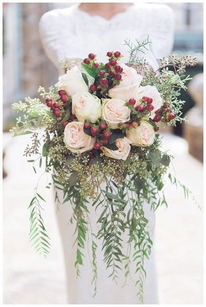 Rose Winter Bouquet - via myweddingfavors.com