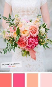 Spring Summer Wedding Colors - via pinterest.com