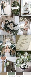 Winter White Wedding Colors - via pinterest.com