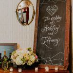 Ashley & Tiffany Wedding - Welcome Sign - Green Building Brooklyn - by Amber Gress - 0440