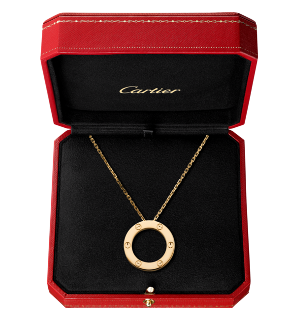Cartier Love Gold Necklace - via cartier.com