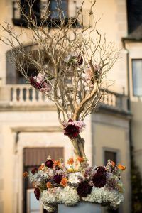 Kaitlyn & Thomas Wedding - Aisle Entrance Arrangements - Oheka Castle - by Susan Stripling - 238