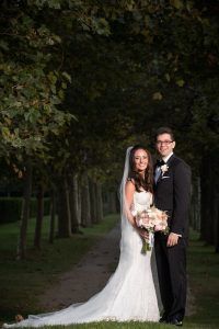 Kaitlyn & Thomas Wedding - Bride Walking Down Aisle - Oheka Castle - by Susan Stripling - 292