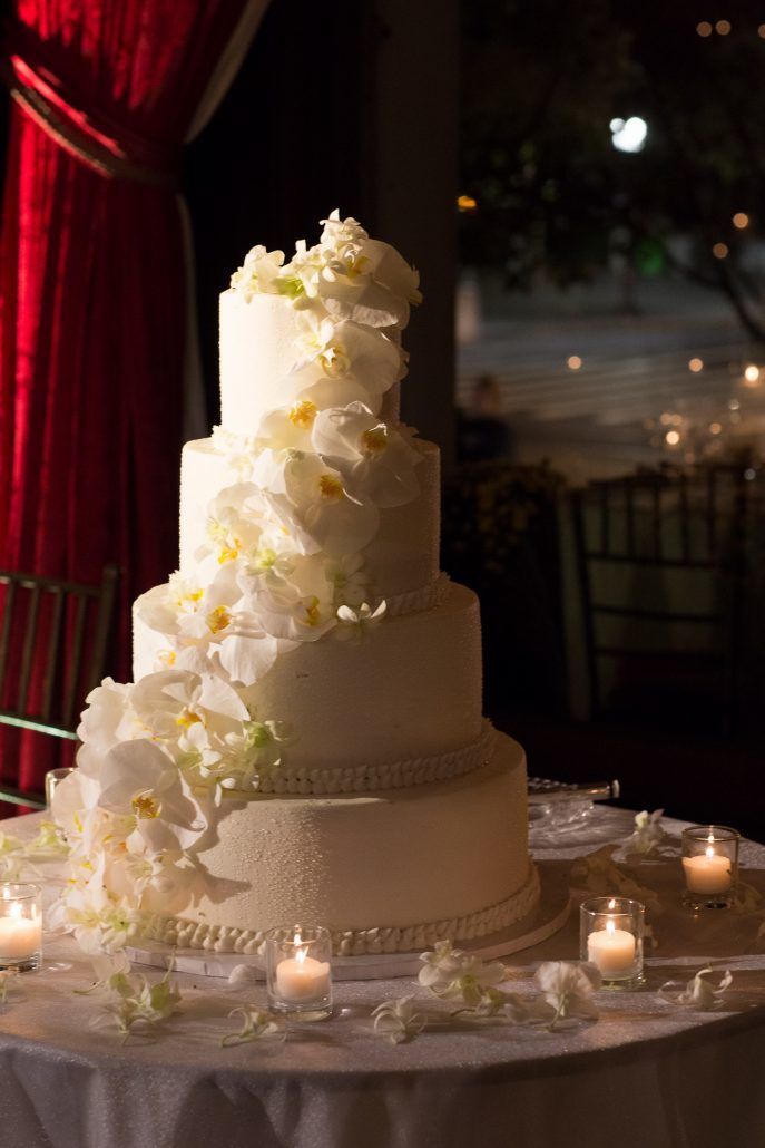 Raphaela & Neil Wedding - Wedding Cake - Metropolitan Club - by Hechler Photographers