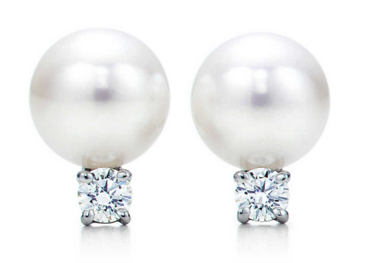 Tiffany Signature Pearl Earrings - via tiffany.com