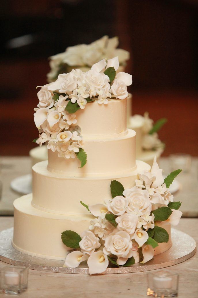 Lauren's Wedding Cake - courtesy of A White Cake