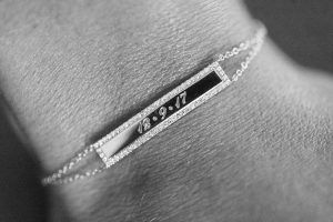 Madalyn & Jonathan Wedding - Brides Bracelet - Guastavino's - by Joshua Zuckerman