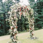 Kate & Chase - Wedding Arch - Mansion at Natirar - by Sally Pinera