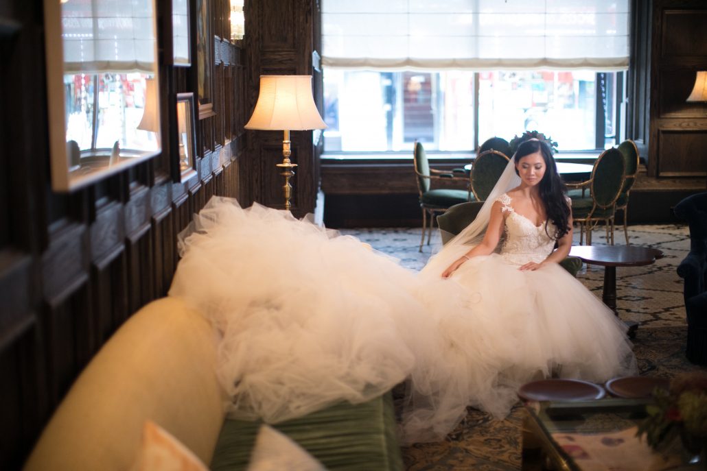 Sophia & Sam Wedding - Bride - Tribeca 360 NYC - by Shira Weinberger