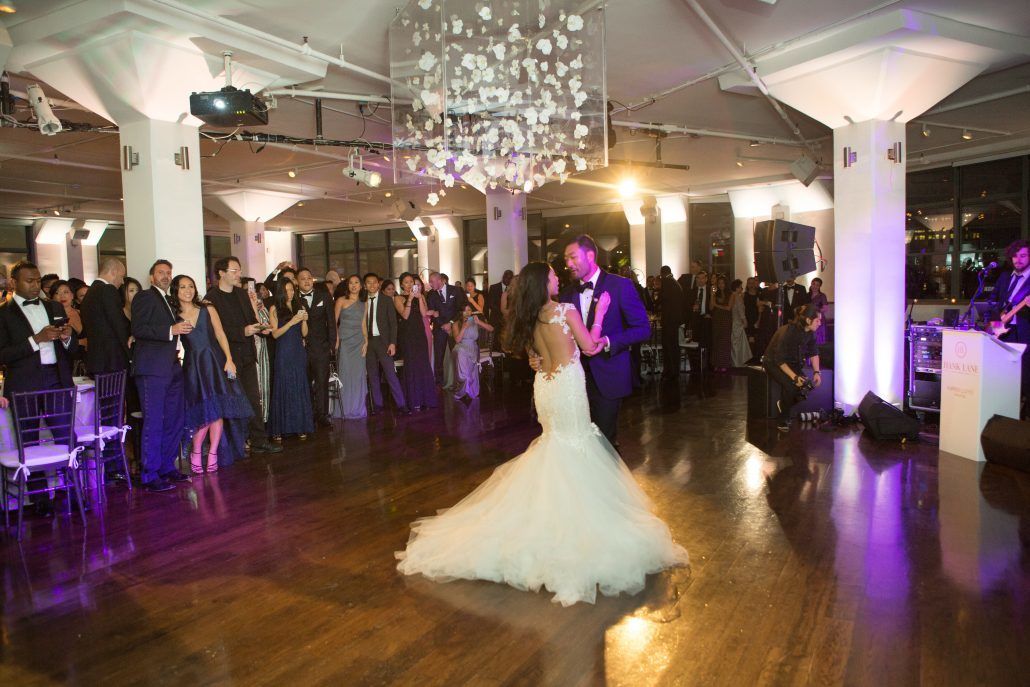 Sophia & Sam Wedding - First Dance - Tribeca 360 NYC - by Shira Weinberger