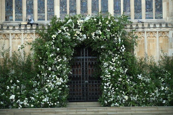 Meghan Markle Prince Harry Royal Wedding Flowers - via vogue.com