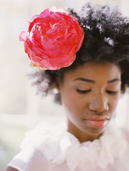 Statement Flower Hair Accessory - via thebridescafe.com